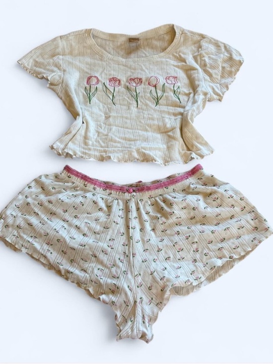 Messy Bun Just Chillin Other - 100% cotton PJ set